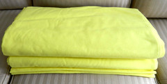 Cotton Flannel Fabric Lemon Yellow Solid 5.0 YDS 42″ W NEW Jo-Anns
