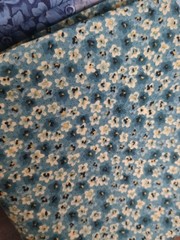 Lot of Fabric, flowers and dots, multicolor, 1lb 5oz