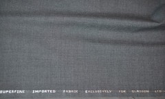 Superfine Imported Gladson Fabric 100% Wool Gray Suiting Suit 61″ Wide Reliance
