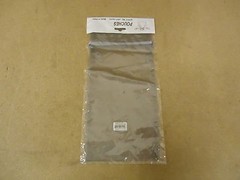 Standard Pouches 15in L x 6.5in W Silver Nylon