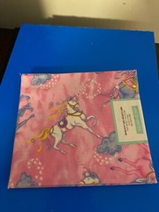 BRAND NEW CREATE IT 100% COTTON UNICORN PRECUT SEWING AND CRAFT FABRIC 18X21