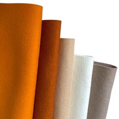 Autumn Pure Wool Felt 5 Sheet Bundle – 1mm – Australian Felt Wool Supplier