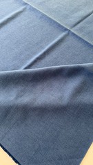 Romo Washable Linara Designer Woven Fabric in Venetian Blue Remnant, 1.2 Yd, New