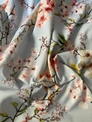 Authentic TOP Italian designer luxury fabric, made in Italy .Pure Cotton