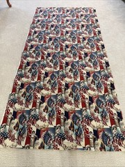 Vintage Patriotic Fabric Vicky Howard By Art Makers “Victorian America” D#11173