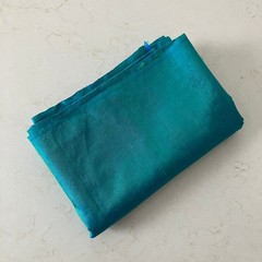 Iridescent Fabric Blue & Green with Yellowish Tint Single Piece 38” X 116”