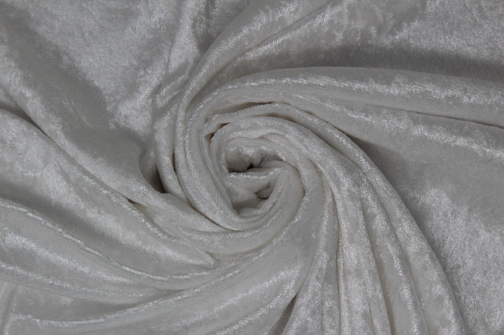 60″ Polyester Crush Panne Velour x 3 Yard Craft Cut