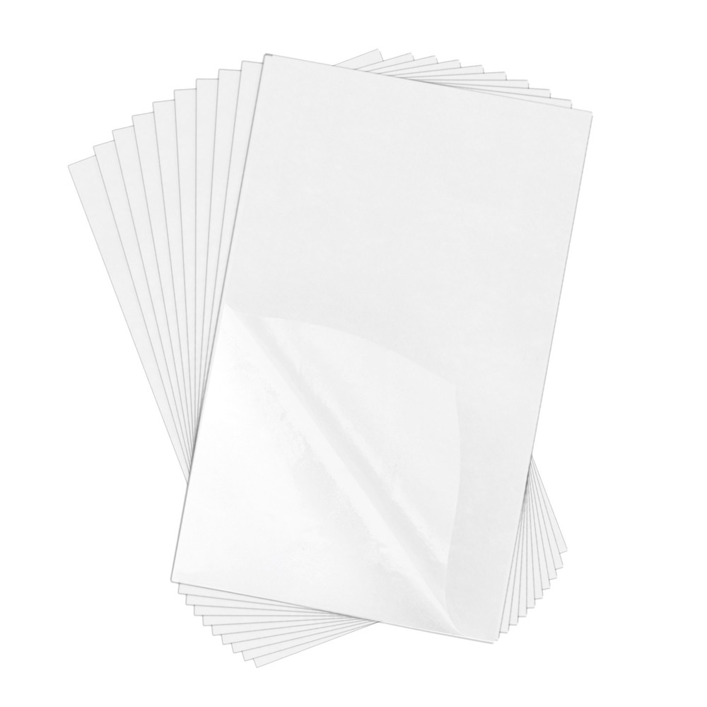 Adhesive Felt Fabric Felt Sheets 30cmx20cm White 10 Pcs