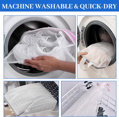White Mesh Fabric, 62 x 59 Inch Soft Mesh Netting Slightly Stretchy for Shopping