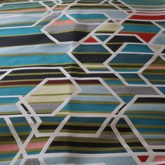 Vtg MCM Maharam Upholstery Fabric “Agency” Unique by Sarah Morris 1.8 yds