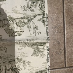 A Waverly Bonded Fabric *Four Seasons* 48 X 42”wide ~Toile Registered # 6161844