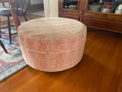 Scalamandre fabric – Corbet in Tomato 1 7/8 yards +