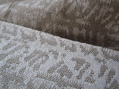 Holly Hunt Sunbrella Outdoor Indoor Fabric SCRIBE Silver Sand BTYD Beige