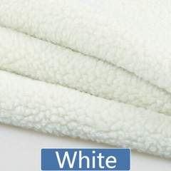40×63″ Faux Lamb Wool Fur Sherpa Fleece Fabric Lining DIY Cloth Puffy Warm Soft