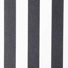 Sunbrella Cabana Classic Black White Stripe Outdoor Fabric By the yard