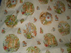 Vintage PETER RABBIT Fabric (50cm x 50cm)