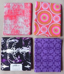 25 Fat Quarters, Assorted Abstract Patterns, Multicolor 18″x21″ Cotton Fabric #2