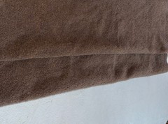 Faux Fur Fleece Sherpa Sheep Fabric Material Chocolate Brown 46”Wide Per .5 Yard