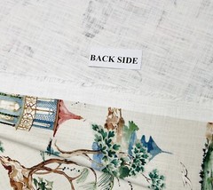HAMILTON OKAYAMA FLAX CHINOISERIE ASIAN TOILE MULTIUSE FABRIC BY THE YARD 54″W