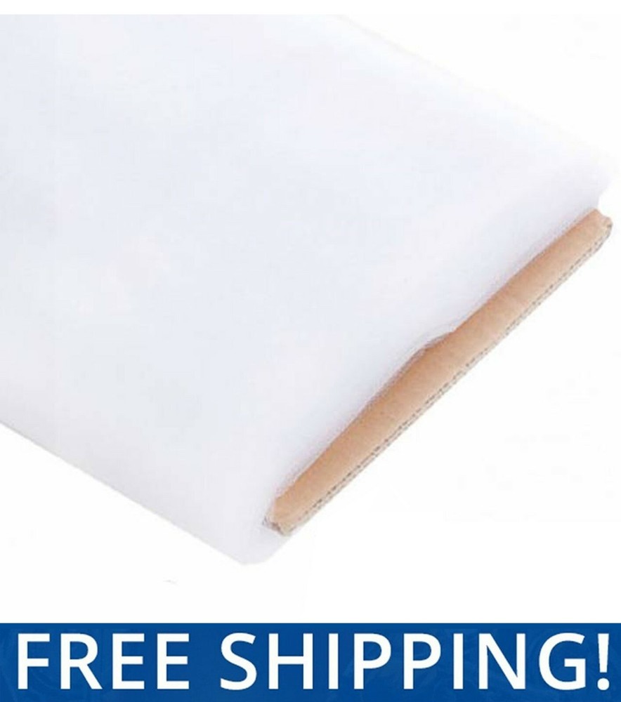 White Tulle Fabric – 54″x 40 Yards Bolt – $$ Buy More – Save More $$ – #35332