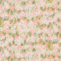 MODA – Sweet Cecily by Janet Clare – Queen Anne Florals Watercolor – Rose 1/4yd