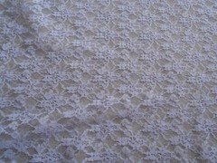 Floral Lace Fabric – Lavender 45″ – by the yard
