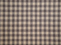 Diamond Textiles Grey Medium Check Cotton Homespun DIY Quilt Sewing Fabric