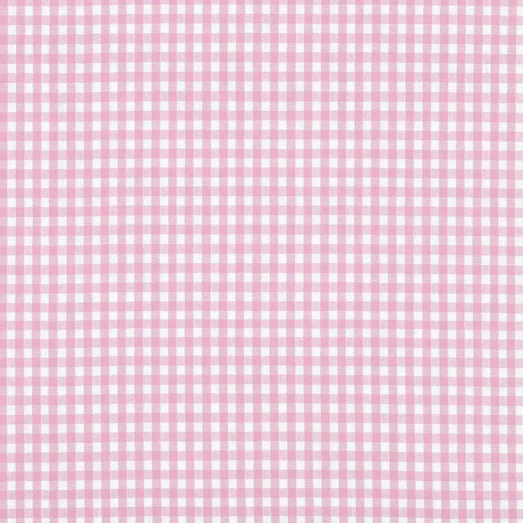 Pink Gingham Checkered 1/8” inch Fabric poly cotton 60” wide By Yard