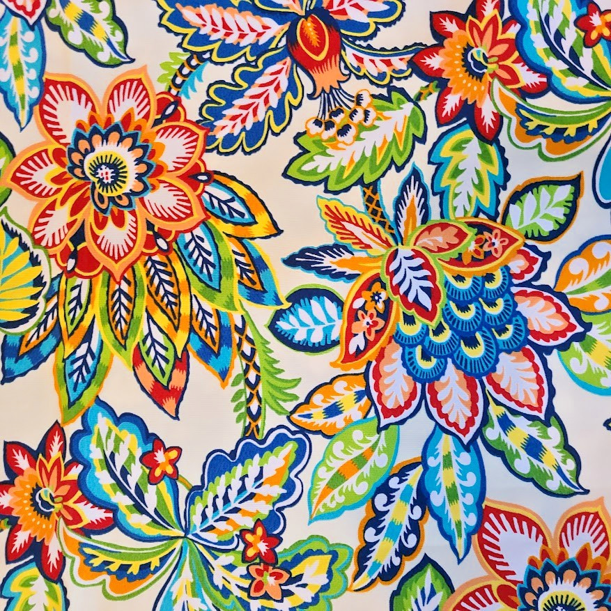 Richloom Solarium Copeland Fiesta Fabric 54″ x 63″ Outdoor