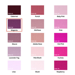 Magenta 100% Pure Mulberry Silk Fabric by the Yard 44″ width 19 mm 6A Grade