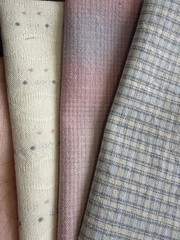10 pcs Yarn-Dyed Cotton Fabric Bundle 7×9” Patchwork Quilting