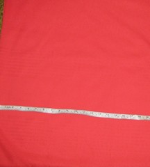 Coral Tone on Tone Single Knit Suiting Fabric 62″ wide x 3 yards long