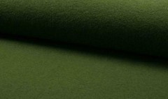 Luxury 100% Boiled Wool Fabric Material – OLIVE