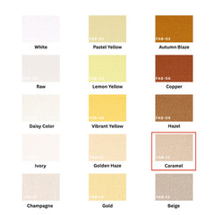 Caramel 100% Pure Mulberry Silk Fabric by the Yard
