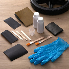 Teenyyou 15 Pcs Carbon Fiber Repair Kit with 3K 200G Plain Weave Carbon Fiber Fa