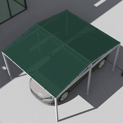 8 FT Green Fabric Roll Sunwind Screen UV Block Shade Cloth patio Yard