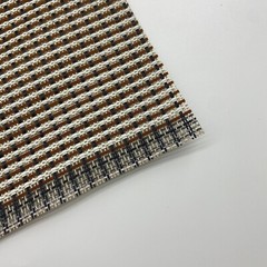 Black /Golden/Black/Tan Acoustic Speaker Grill Cloth Fabric Strip 1.5m x 0.5m