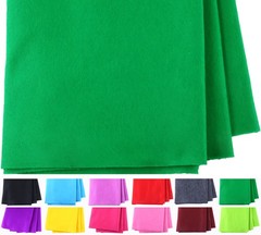 1 Yard 36×54 Inch Green Soft Felt Fabric 1.4mm Thick DIY Craft Sewing Board