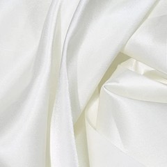 Ivory White Charmeuse Satin Fabric 60″ Wide, Soft & Shiny for Bridal, Crafts, Se