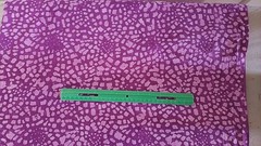 Batik raspberry pink animal theme cotton quilting sewing fabric bhy x 44″