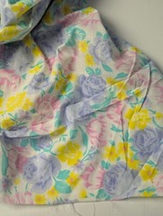 Bundle of Two Pastel Spring Floral Fabrics – Over 5 combined yards