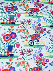 Rain Boots CP 75977 by Shannon Show for Springs Gardening Theme 26″x12″