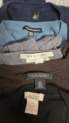 FLAWED 100% Cashmere Bundle Of 5 Sweaters For CRAFTERS