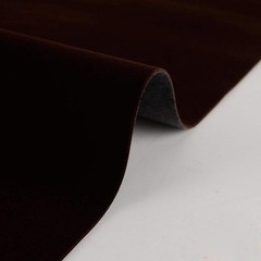 Peel and Stick Brown Velvet Flock Liner – 17.7″ x 117″ Scratch-Resistant Fabric