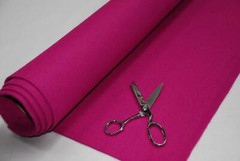 3mm THICK Acrylic Felt Baize Craft/Poker Fabric/Material FUCHSIA