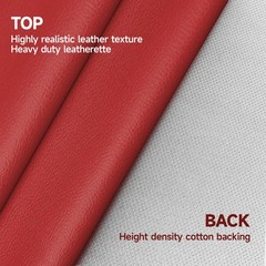 Wilaly Marine Vinyl Fabric 0.9Mm Thick Soft Smooth Waterproof Synthetic Fabric
