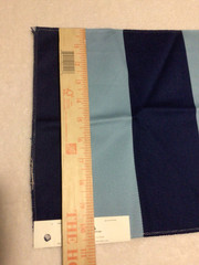 PINDLER & CHELLA Designer Fabric Remnants 3 PC 9 x 10 in/outdoor UV rated Blues