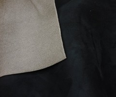 Black Suede Headlining Foam Backed Fabric 60″ Wide by The 60 Inches,