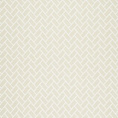 Thibaut Geometric Herringbone Uphol Fabric- Cobblestone / Linen 3.50 yds W74219
