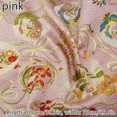 Chinese Satin Floral Fabric Cloth Handcraft DIY Material Sewing Coat Garment
